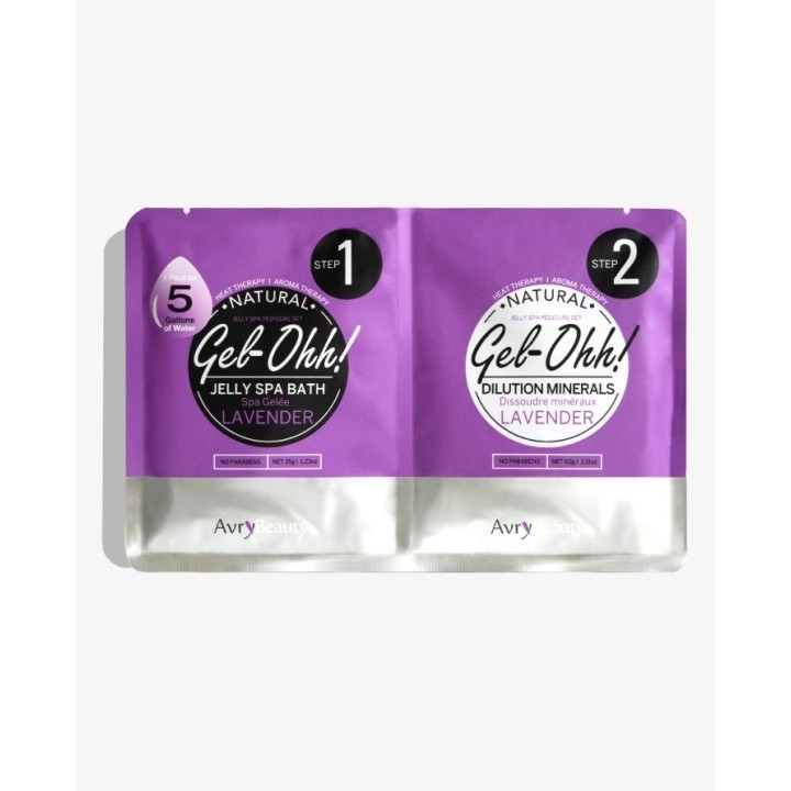 Gel-Ohh Jelly Spa Pedi Bath - Lavender
