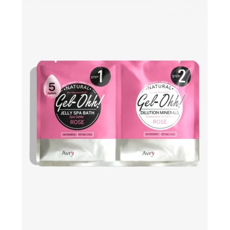 Gel-Ohh Jelly Spa Pedi Bath - Rose