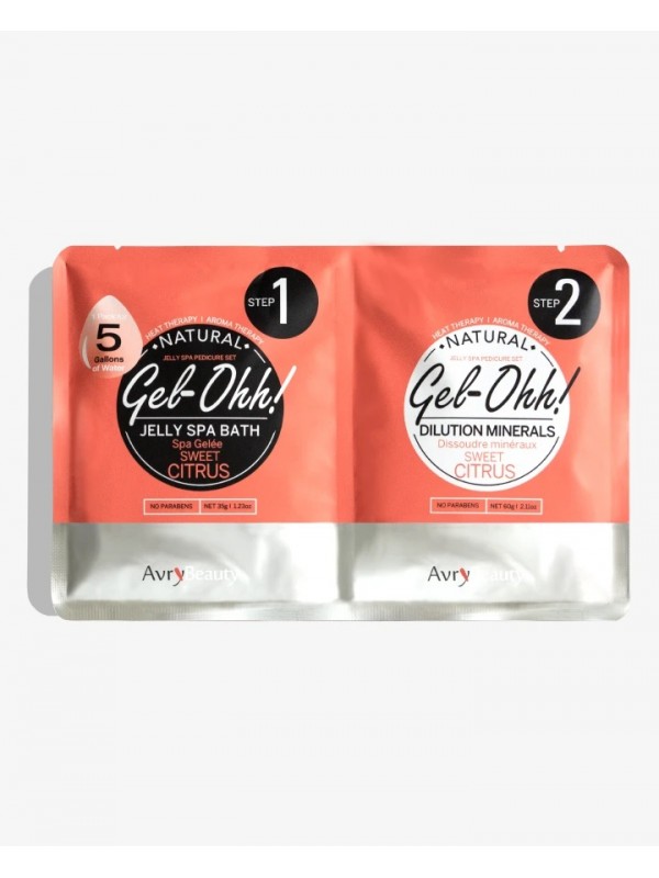 Gel-Ohh Jelly Spa Pedi Bath - Sweet Citrus