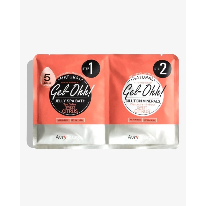 Gel-Ohh Jelly Spa Pedi Bath - Sweet Citrus
