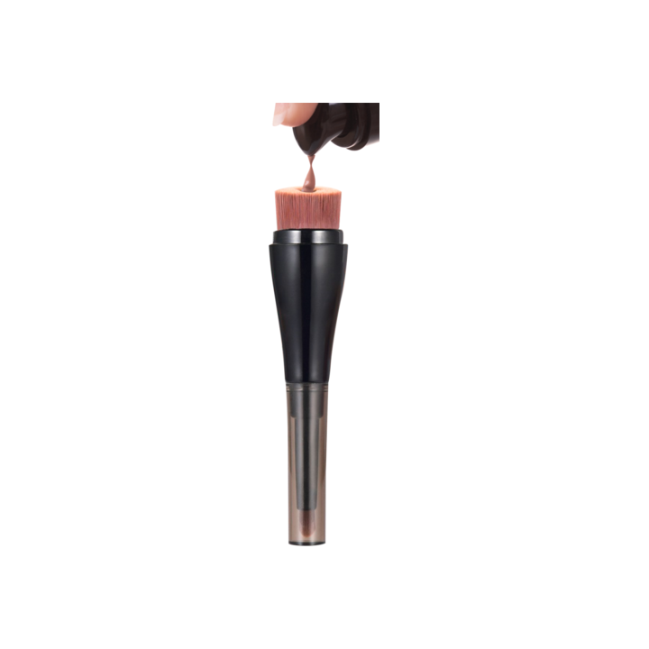 2 zijdige Make-Up borstel Nylon Sibel Found IT | Beautywaves