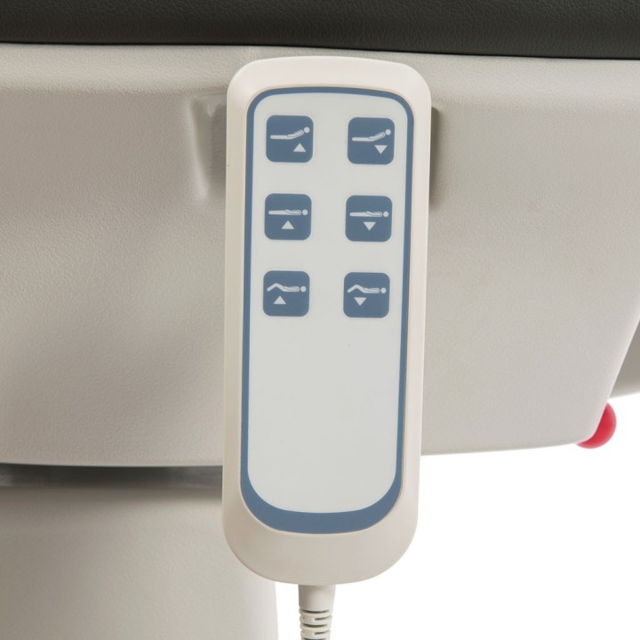 Pedicurestoel Plant Dark Grey 3 motoren