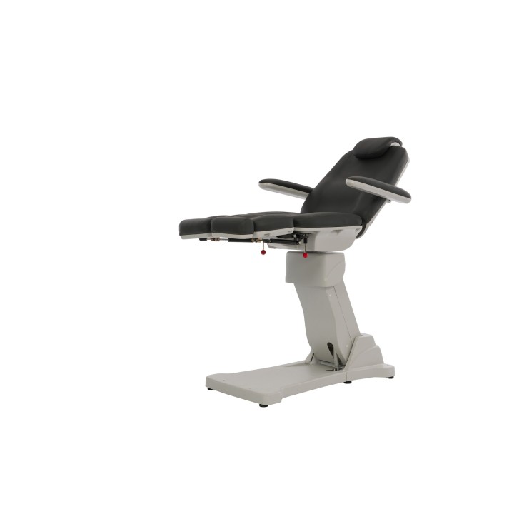 Pedicurestoel Plant Dark Grey 3 motoren