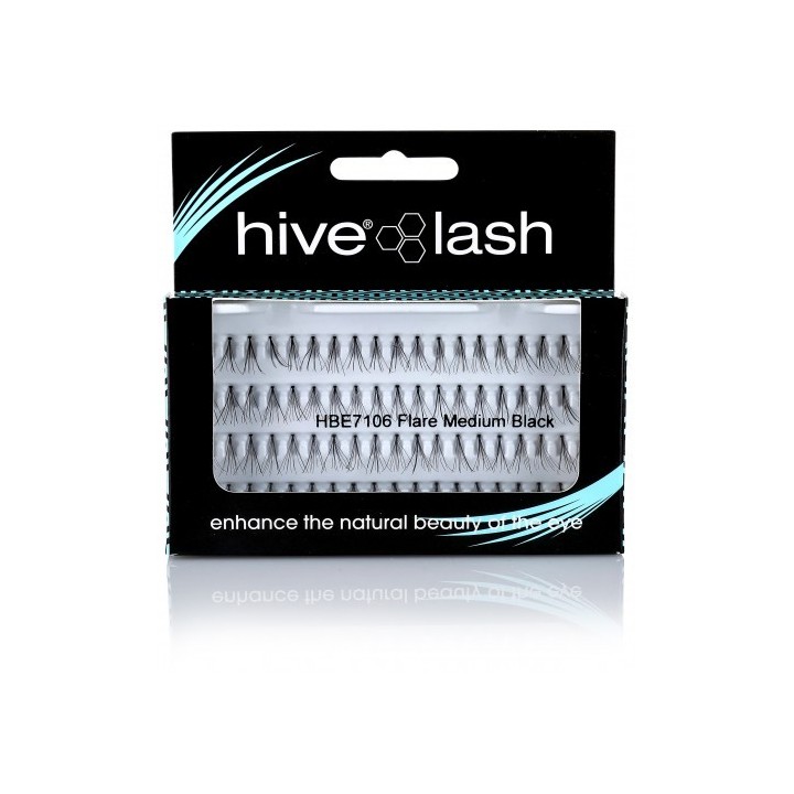 Individuele Valse Wimpers Flare Black - Medium