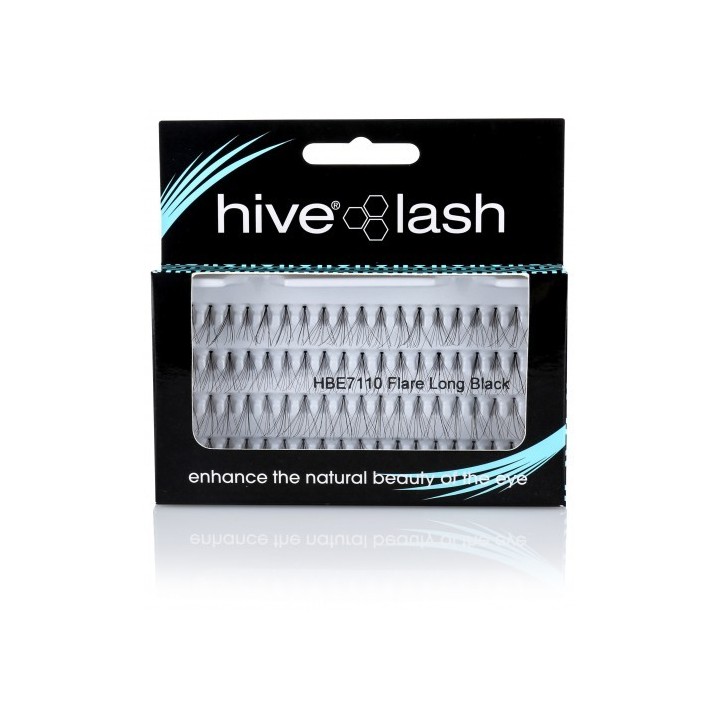 Nepwimpers zwart lang