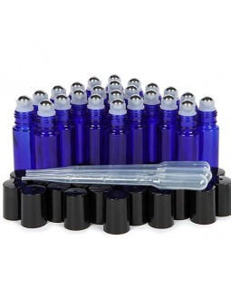 Flesje Blauw 10ml met Kogelroller