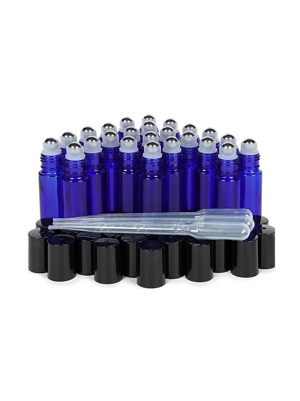 Flesje Blauw 10ml met Kogelroller