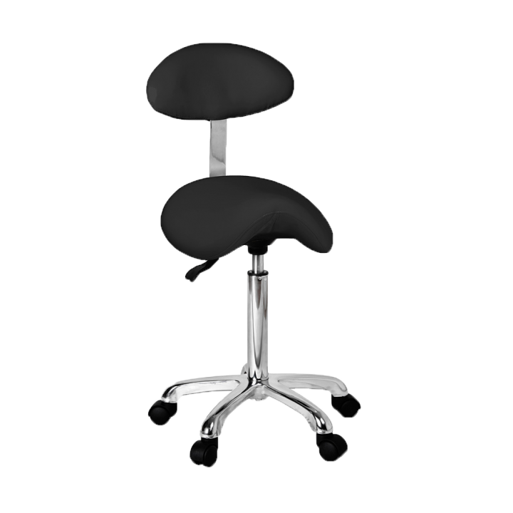 Tabouret Giséle zwart