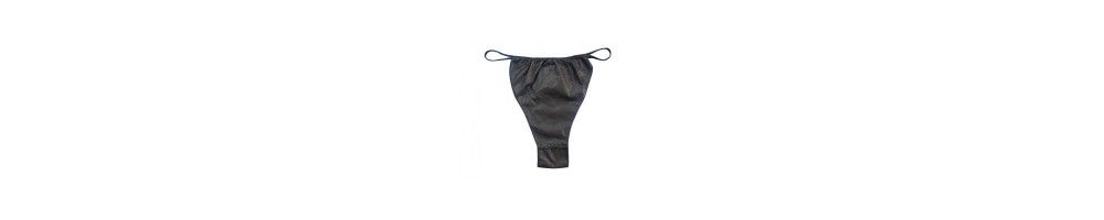 Wegwerp Dames Strings - Heren Tanga's voor Wellness of Spray Tanning