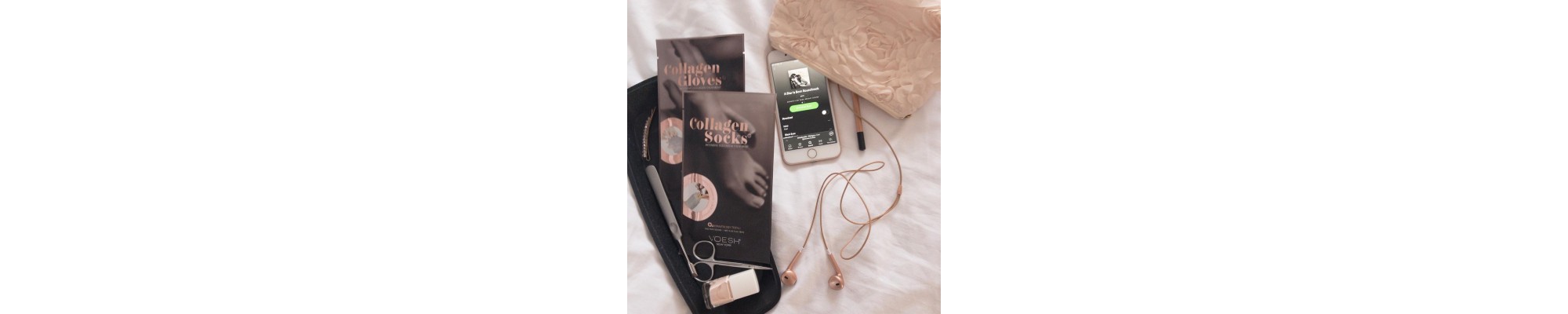 Collageen Handschoenen en Sokken Voesh New York